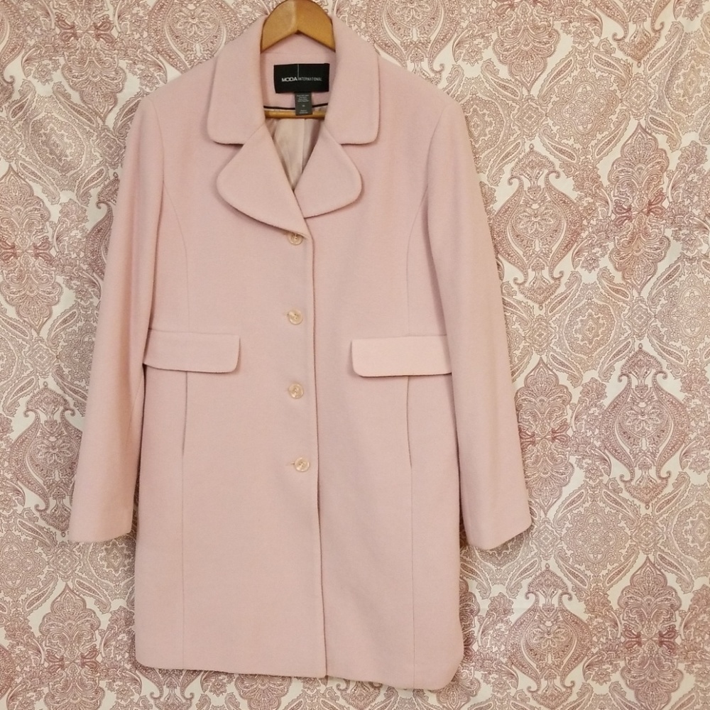 Moda Wool Pea Coat Jacket